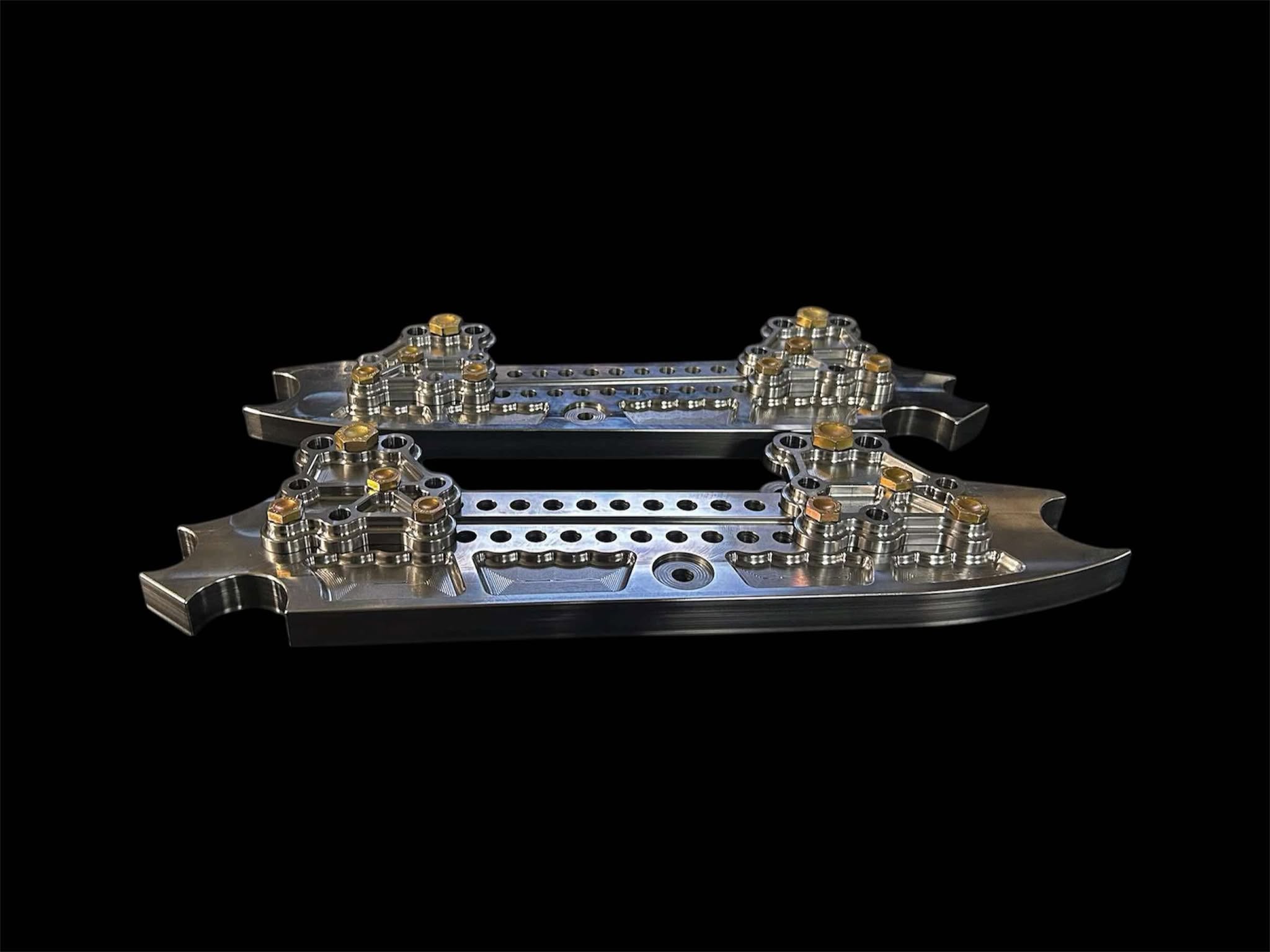 BILLET 4LINK CHASSIS BRACKET SET