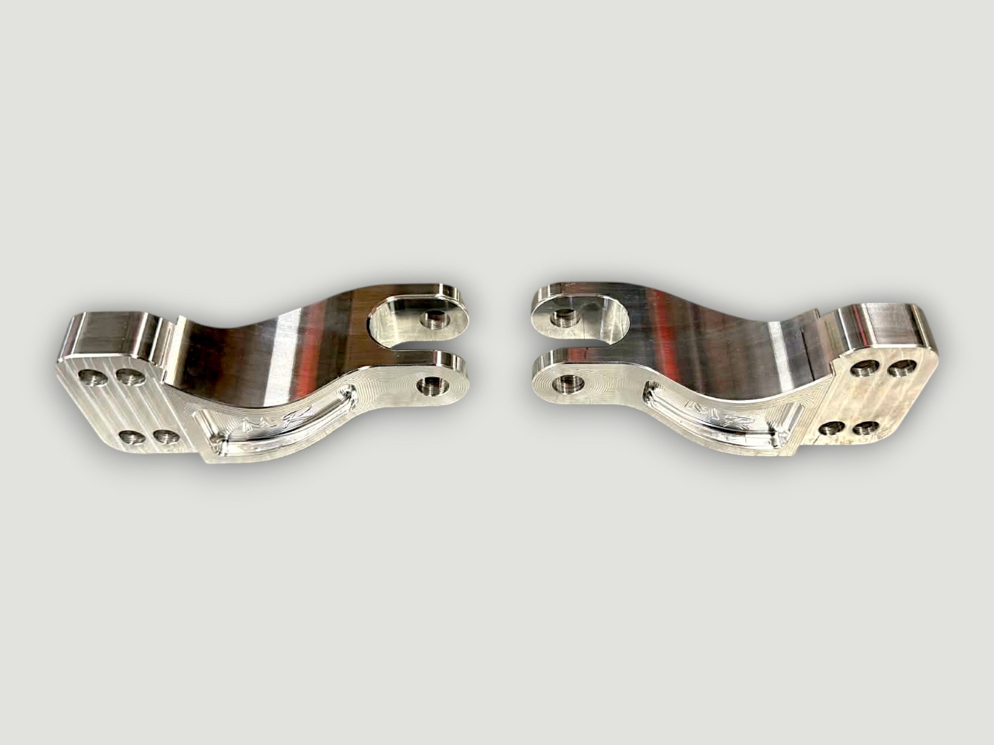 DOUBLE SHEAR OFFSET BILLET SHOCK MOUNT