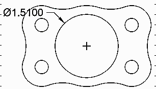 1.500" Hole Mount