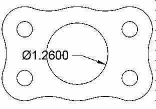 1.250" Hole Mount