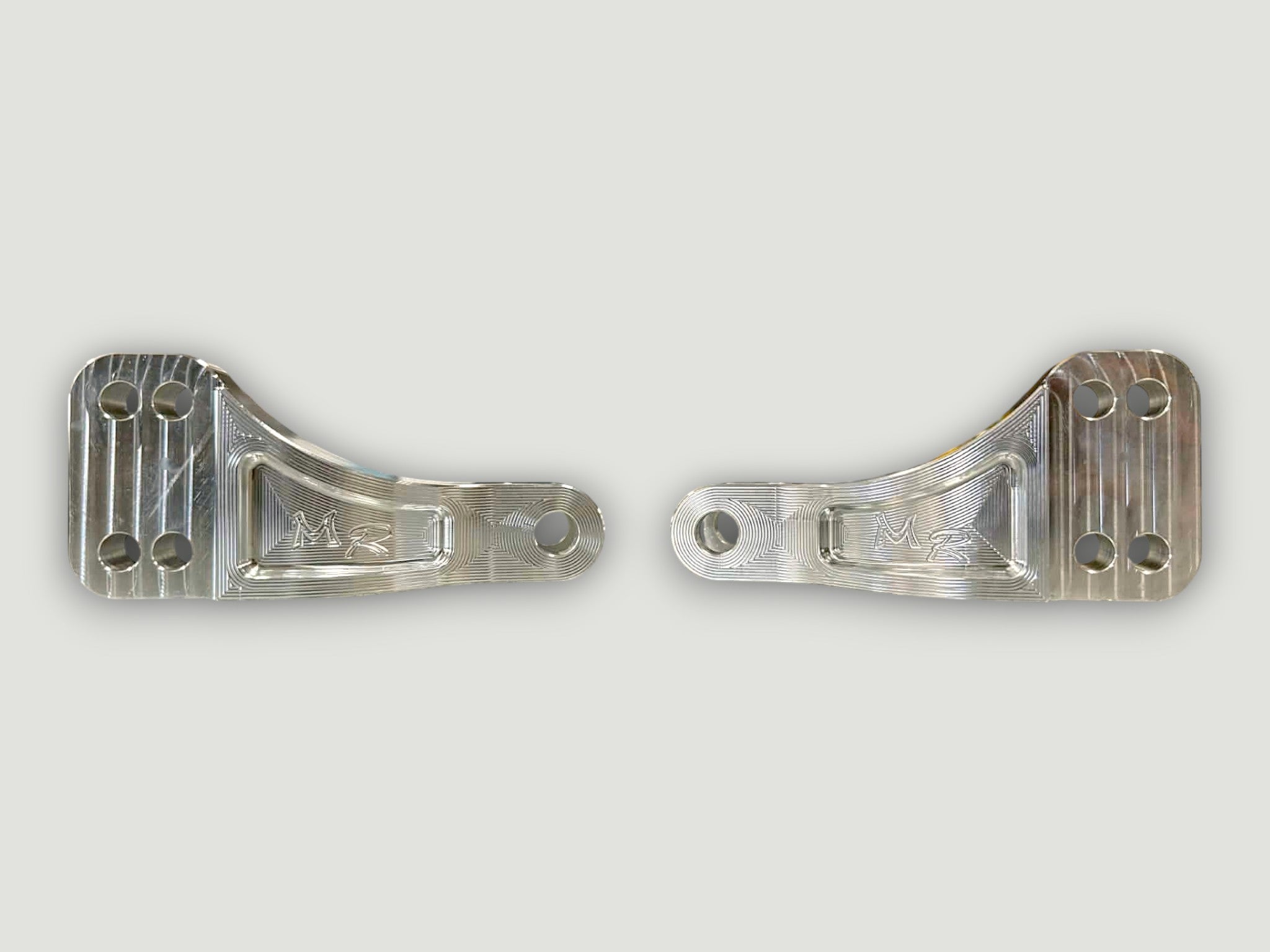 DOUBLE SHEAR OFFSET BILLET SHOCK MOUNT